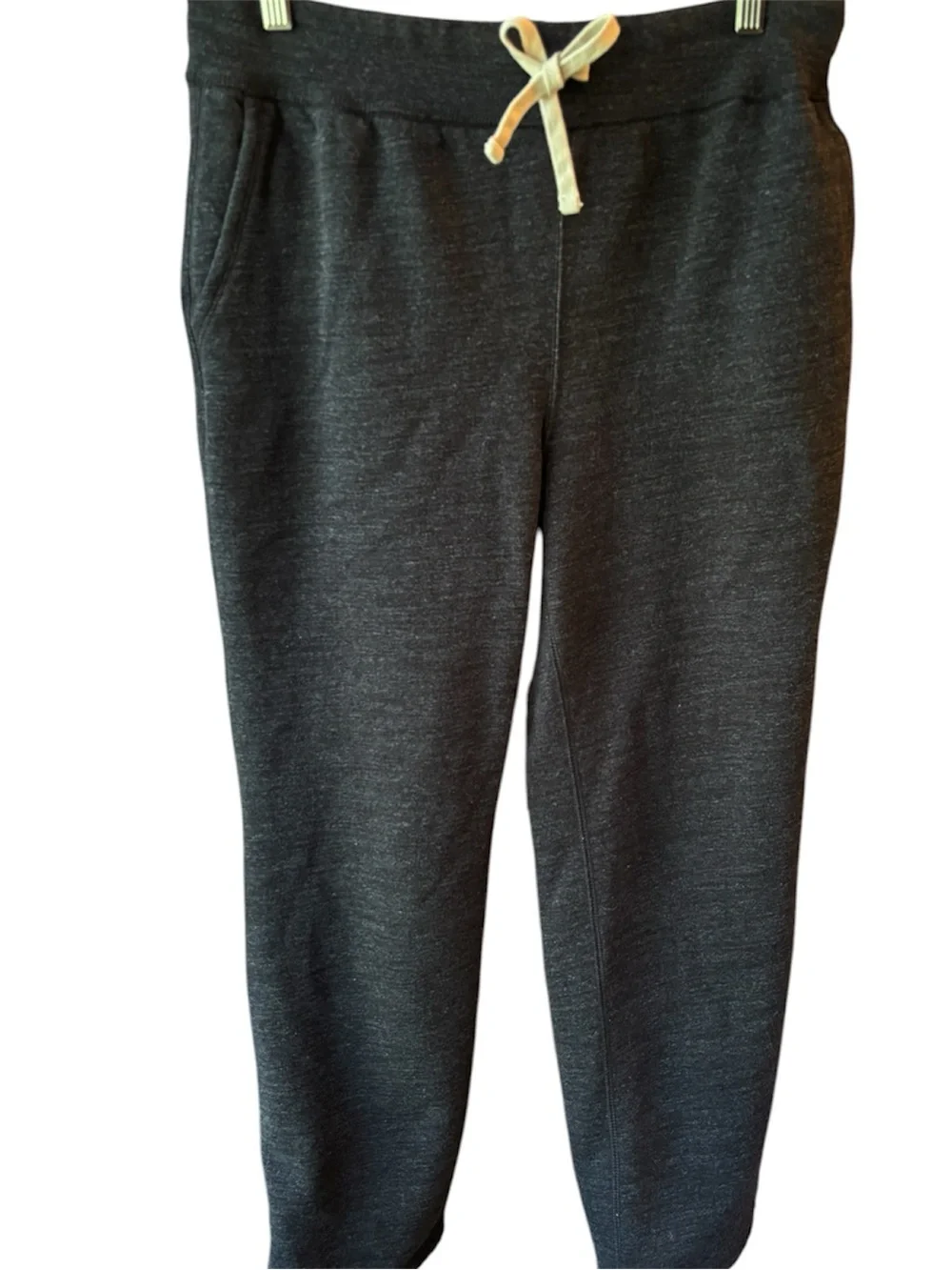 Polo Ralph Lauren Men’s Large Gray Fleece Sweatpants Red Pony Drawstring